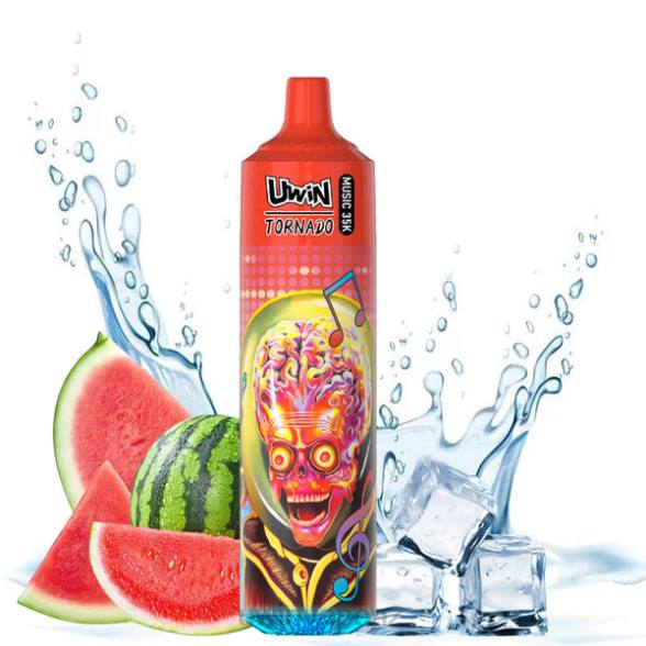 Uwin Vape Buy - UWIN CRYSTAL 35K DISPOSABLE VAPE Watermelon Ice VHX420