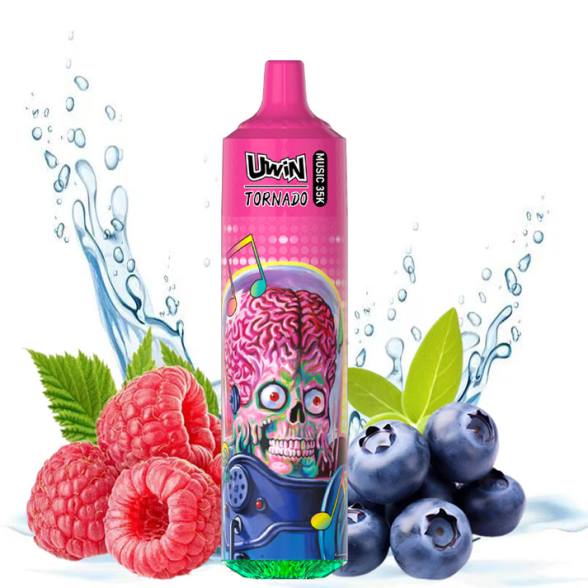 Uwin Vape Disposable - UWIN CRYSTAL 35K DISPOSABLE VAPE Blueberry Raspberry VHX416
